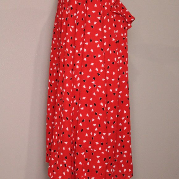 Liz Claiborne Women’s Popover Long Sleeve Tiny Hearts Print Size 3X - Picture 4 of 12